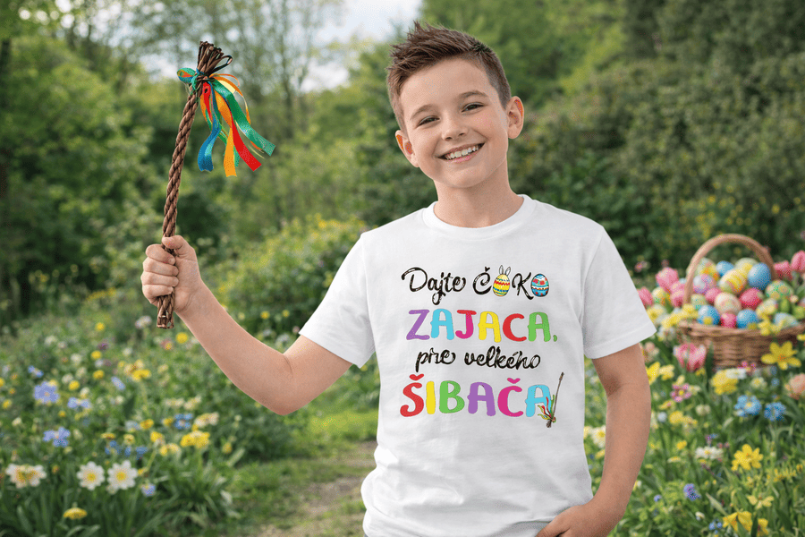 detské tričko Dajte čoko zajaca mk